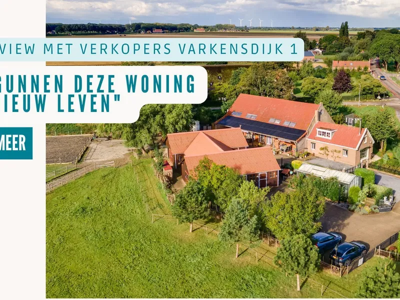 Verkopers Varkensdijk 1 in Strijen: “We gunnen deze woning een nieuw leven"