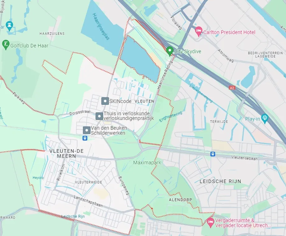 Kaart Vleuten