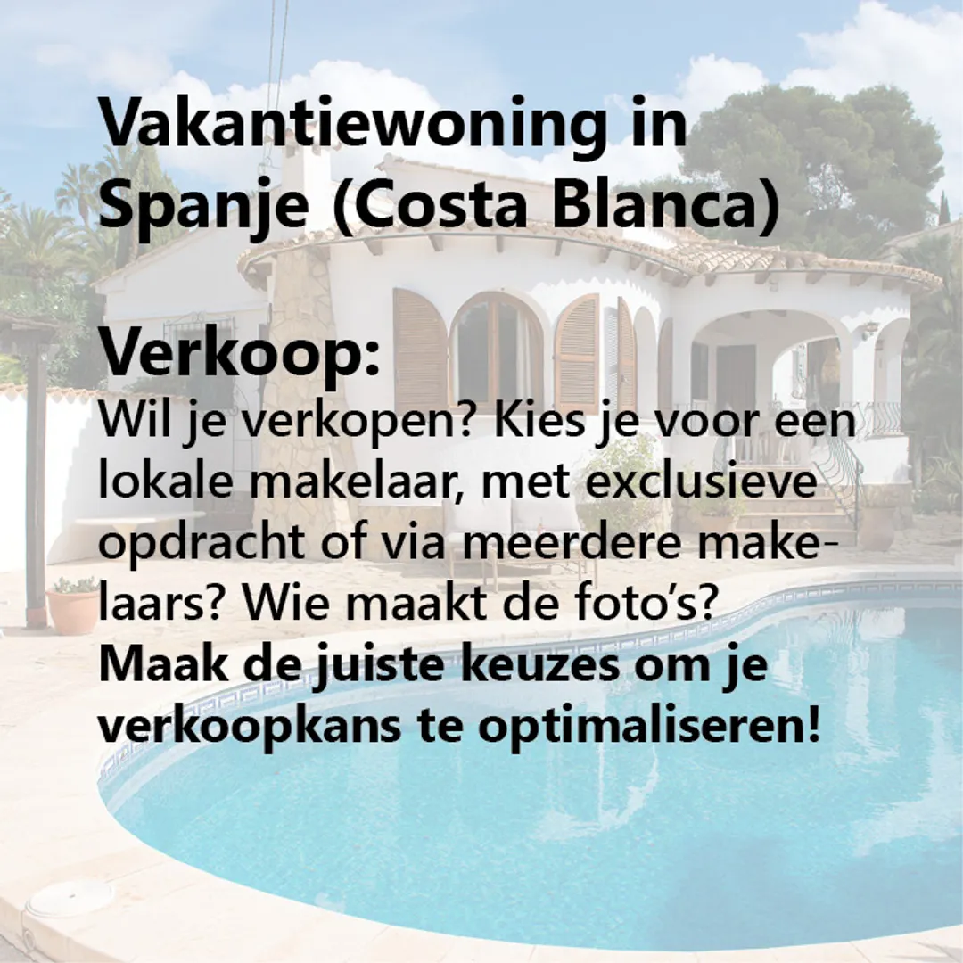 Vakantiewoning kopen in Spanje